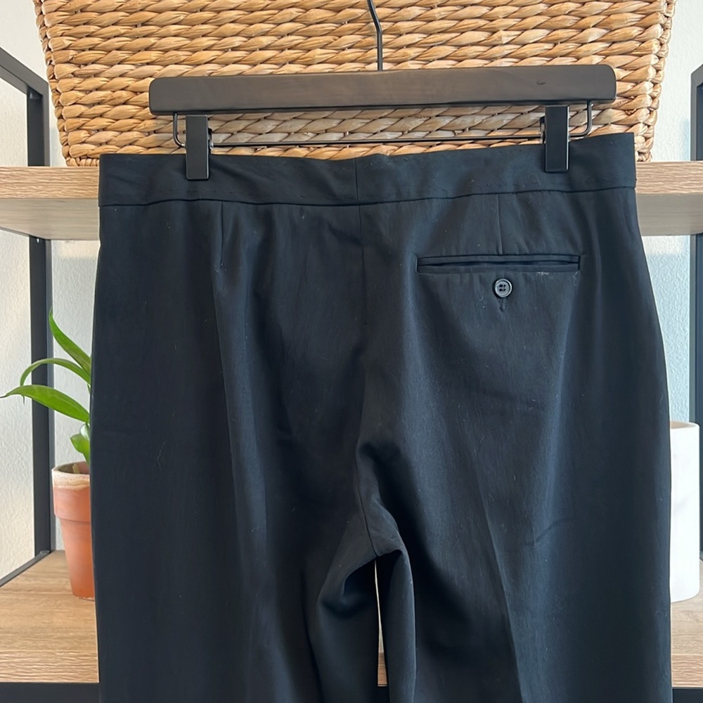 Express Vintage Editor Flare Mid-Rise Woven Dress Pant Trouser, 9/ 10 - Picture 7 of 10